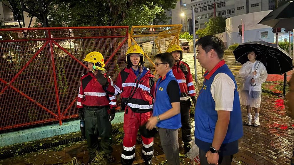 「樺加沙」遠離香港 陳克勤：沙田大埔正全力善後