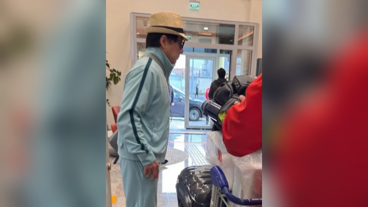 網傳成龍現身哈薩克斯坦