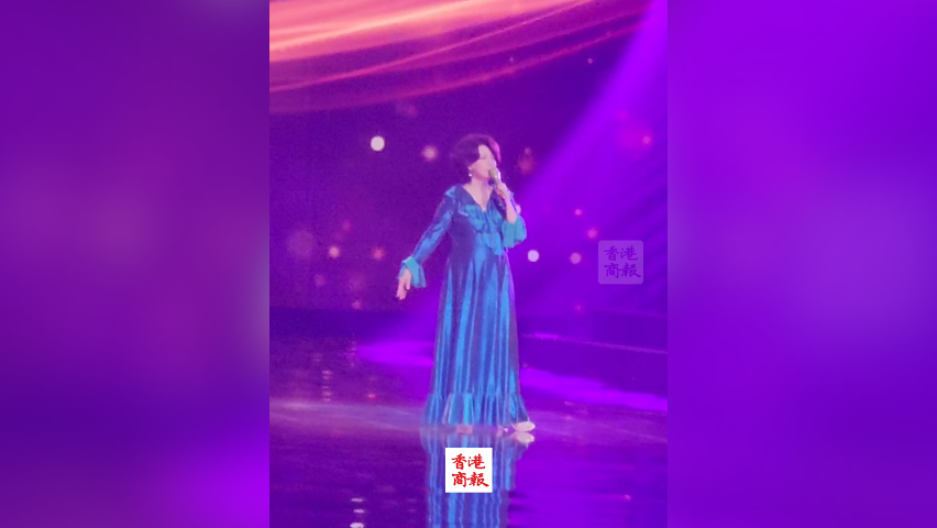 有片丨【2025大灣區電影音樂晚會】蔡琴演唱《被遺忘的時光》