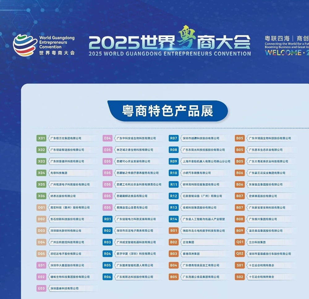 首次設展  世界粵商大會開啟一場「智造」奇遇