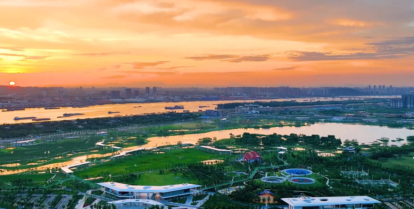 一湖瞰未來！看《長沙一分鐘》 走進「城市客廳」大澤湖