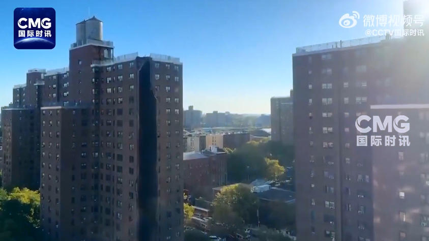 美國紐約一高層公寓樓發生燃氣爆炸部分倒塌