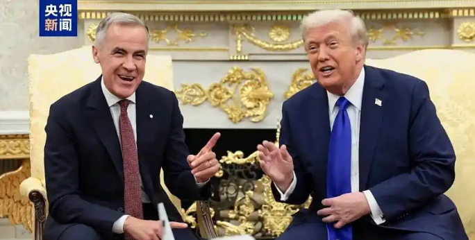 特朗普與加拿大總理會晤 再次暗示將吞併加拿大