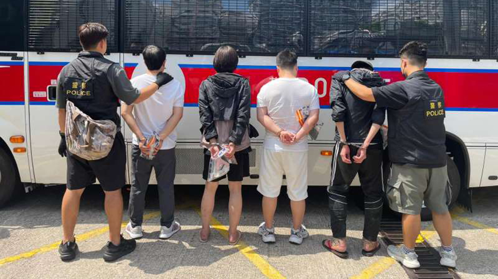 警方旺角搗破毒窟 拘捕5名男女