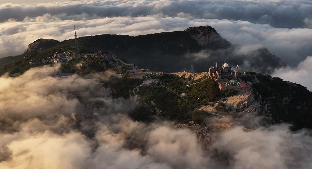【視聽山東】初秋雨後泰山