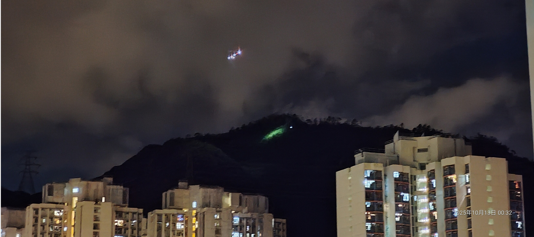 少女疑獨自行山迷途 直升機慈雲山尋獲幸無受傷