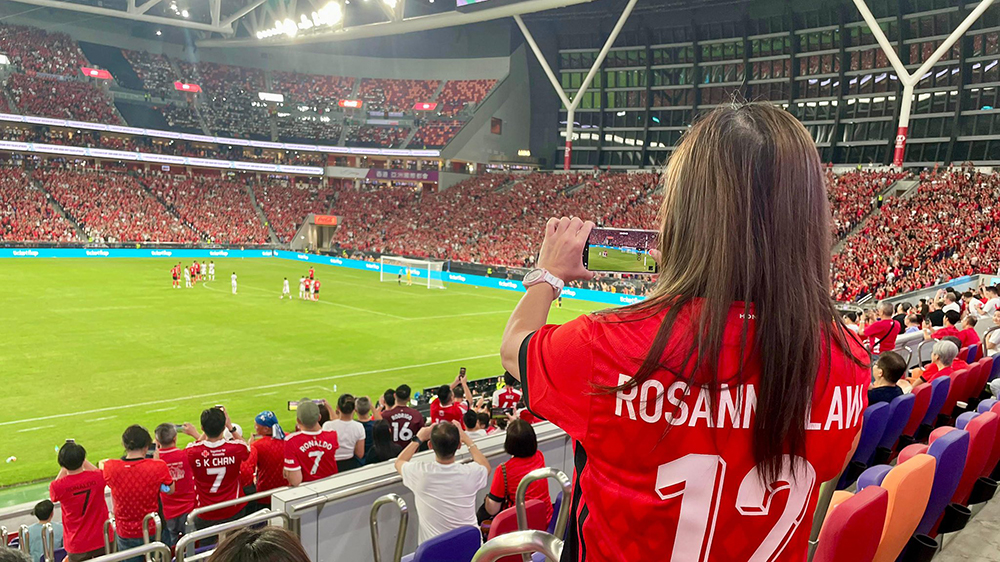 羅淑佩讚港足球員拼搏 肯定球隊表現