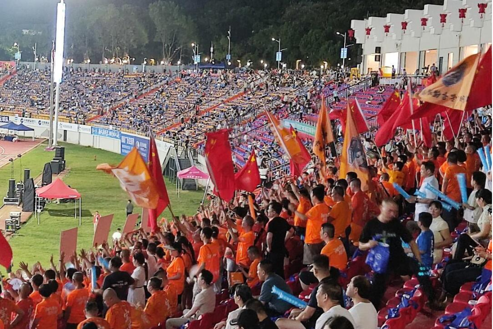 不唯比分看湘超，澎湃的是湘韻 邵陽宣傳「梗」「梗」加精彩