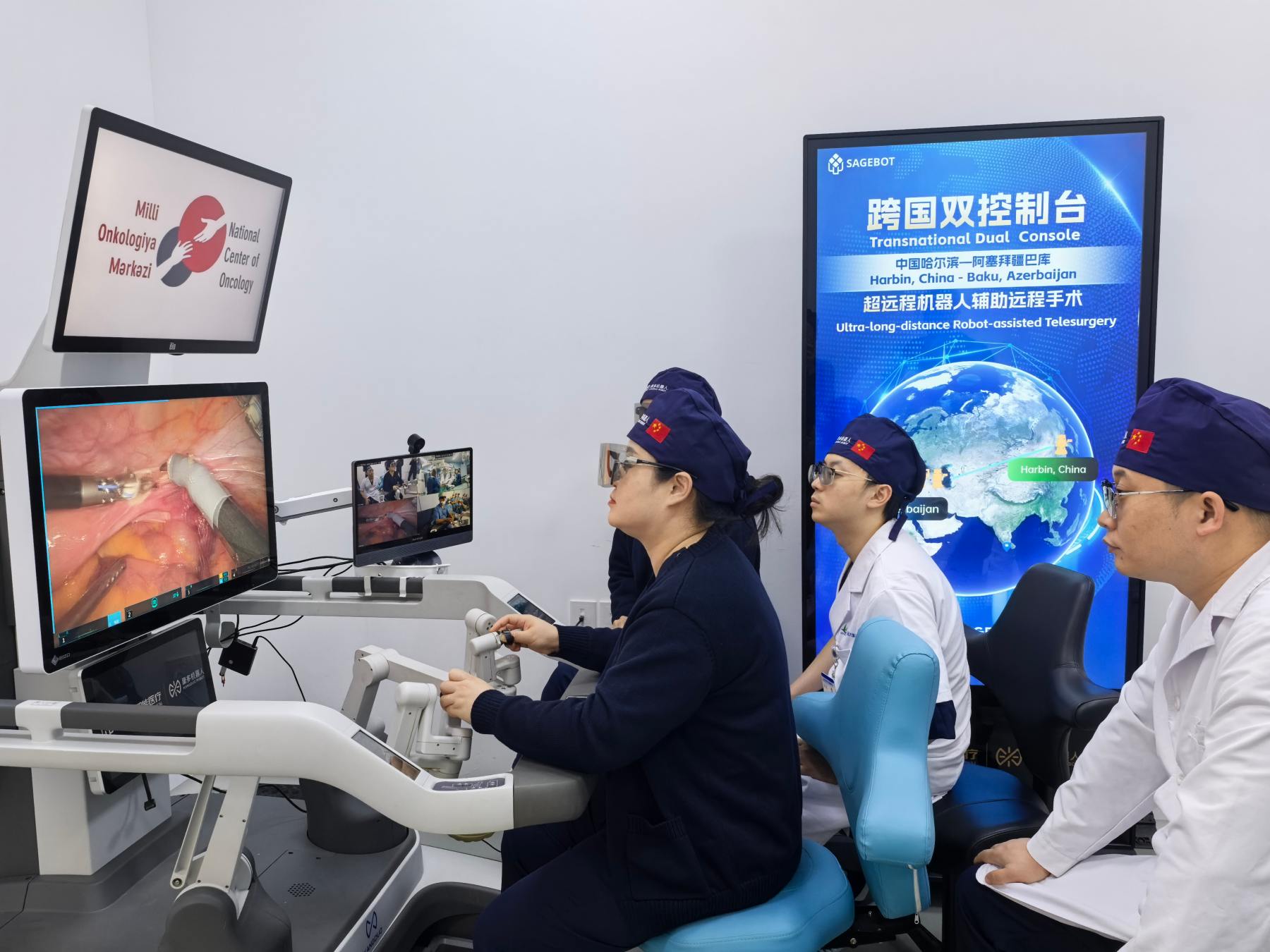 哈爾濱思哲睿：康多機械人完成阿塞拜疆首秀