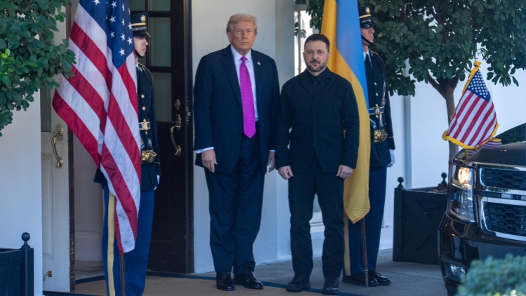 特朗普再晤澤連斯基 「戰斧」一事降低調門 排除美俄烏三方會晤