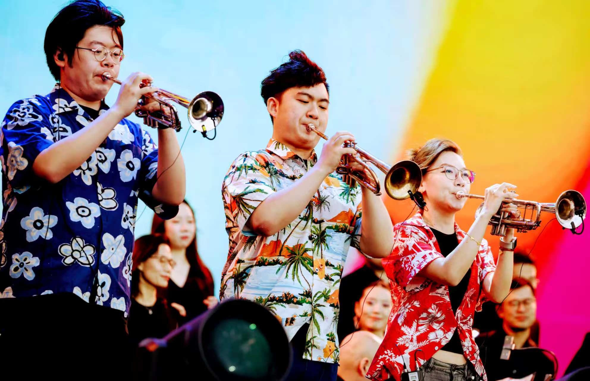 彩虹映照青浦水岸 音樂奏響文旅篇章