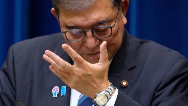 日本石破內閣集體辭職