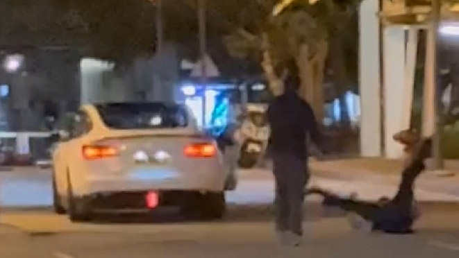 有片｜沙田碩門邨藏毒男拒捕 撞倒警員後驅車逃逸