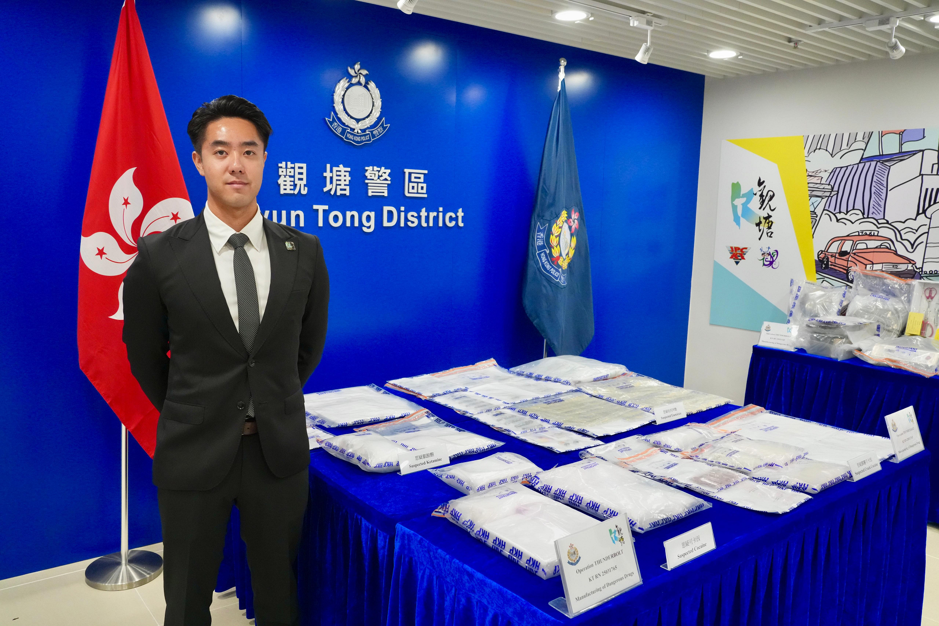 警方觀塘搗破製毒工場 拘3人包括內地製毒「師傅」