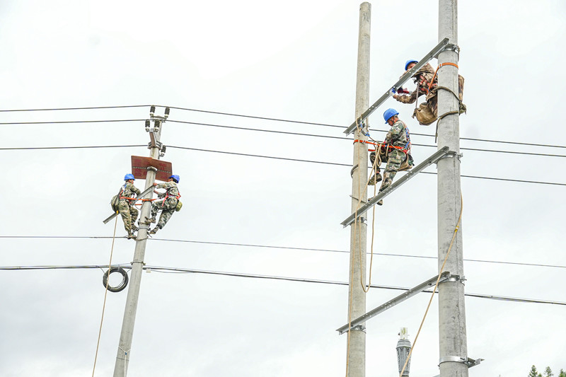 皖祁門縣：新增配變電力足 居明用電更安心