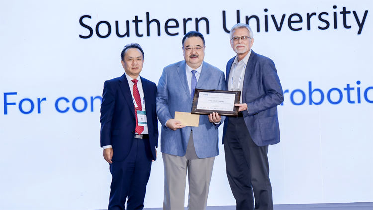 元化智能首席科學家孟慶虎院士榮獲Harashima大獎： 中國大陸學者首次問鼎國際智能機械人及系統領域最高獎