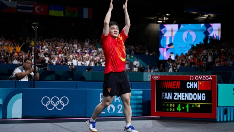 樊振東獲評全球十大傑出華人青年！2025年度大本鐘獎華人獲獎名單發布