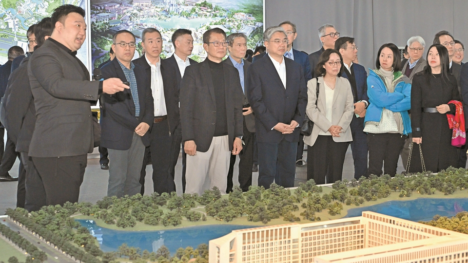 借鏡雄安新區等建設經驗 陳茂波：五大方向提速北都發展