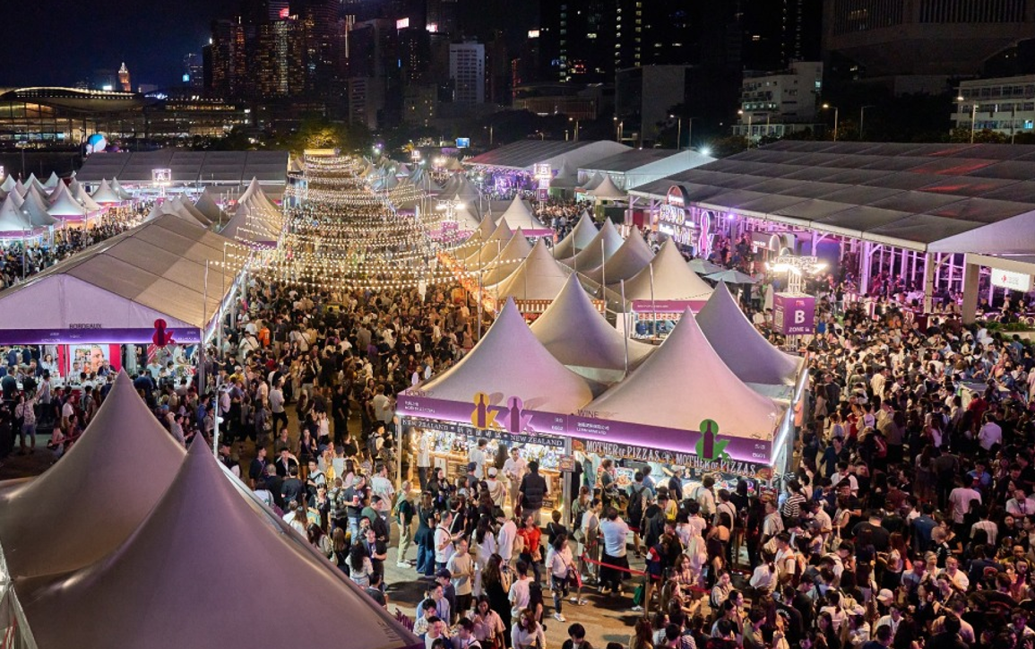 美酒佳餚巡禮吸引約16.3萬人次進場 日均入場人次增逾三成