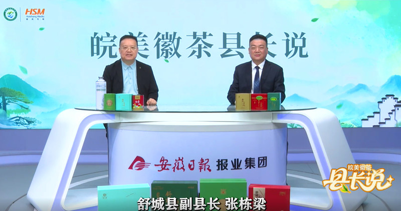 【皖美徽茶縣長說】舒城縣副縣長張棟梁：茶旅「花開」  「串」起好茶好景好前程
