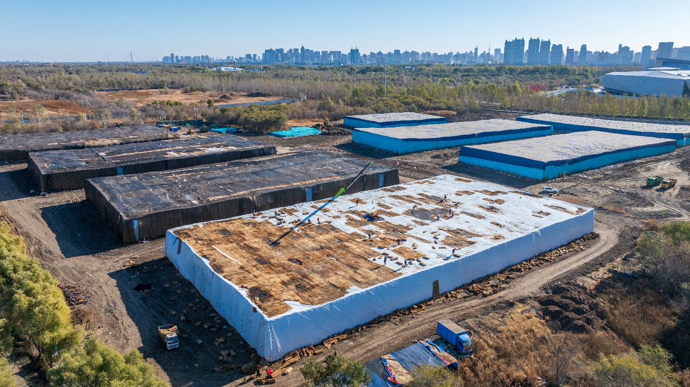 哈爾濱冰雪大世界存冰啟用準備工作已正式開始