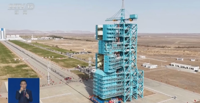 神舟二十一號滿足發射要求 發射場區完成全系統發射演練