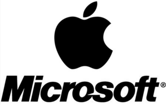 蘋果與微軟市值齊突破4萬億美元