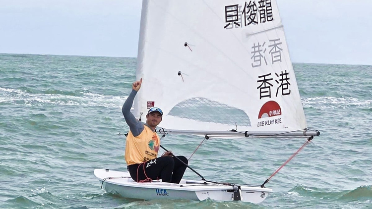 十五運會 | 貝俊龍為港隊奪全運首金