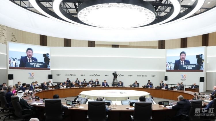 習近平出席亞太經合組織第三十二次領導人非正式會議並發表重要講話