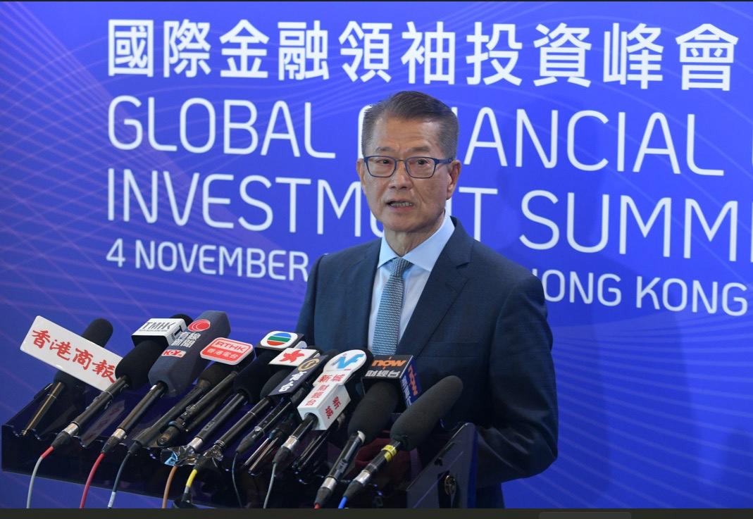 財爺：金融峰會與金融科技周有聯動效應