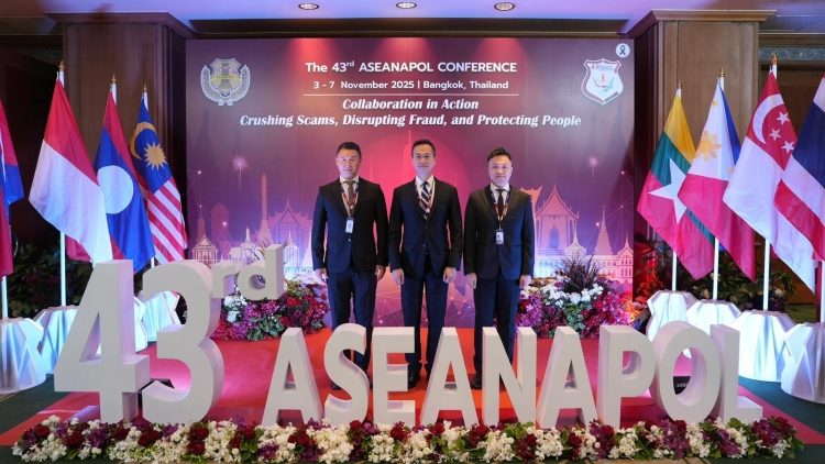警務處代表出席第43屆東盟警察首長會議