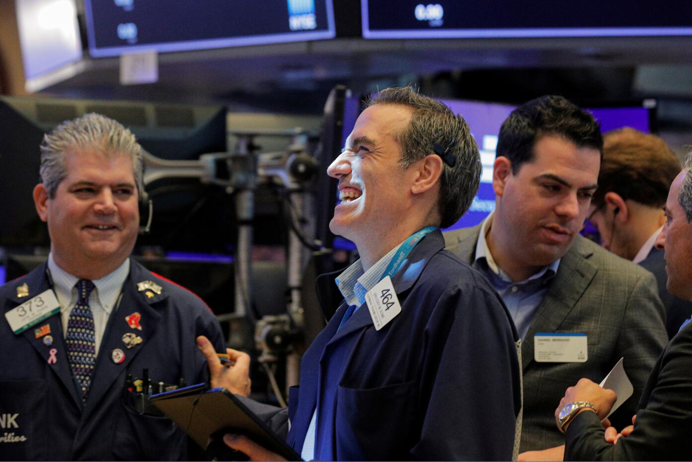 美股三大指數齊漲 納指上漲超過500點