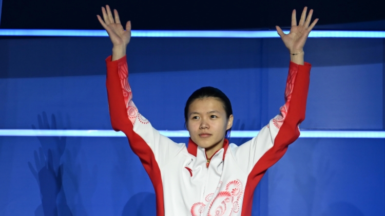 林珊女子3米板奪金