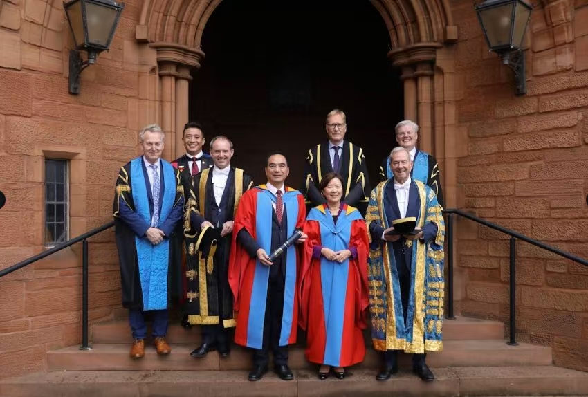 科大校長葉玉如獲授榮譽博士學位  表揚其科研及教育成就