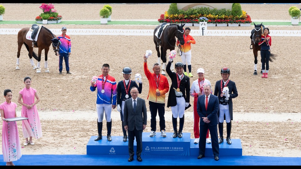 馬會專業支援十五運會馬術賽事 首次在賽場設立馬醫院