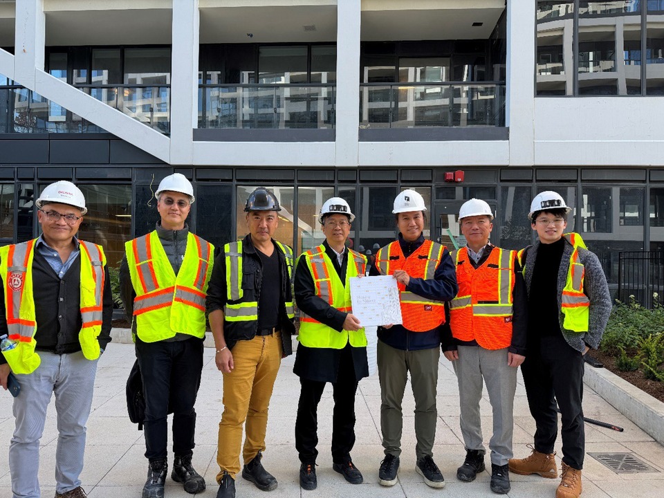 房屋局副局長戴尚誠到加拿大考察 交流組裝合成(MiC)經驗