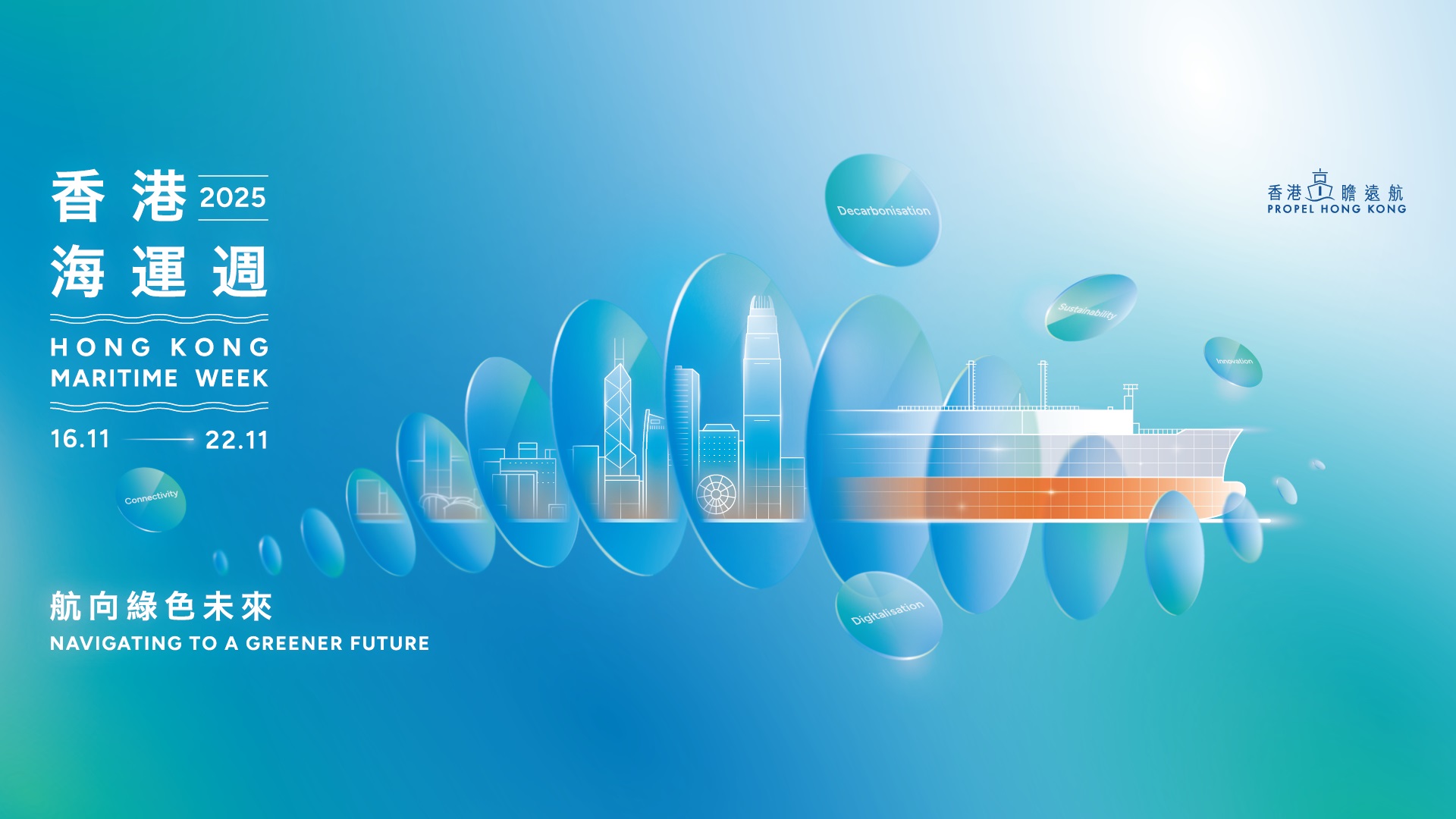 香港海運周2025：周日開幕 ​彰顯航運之都地位