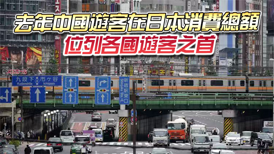 日本經濟學家：若中國遊客減少將影響日本經濟