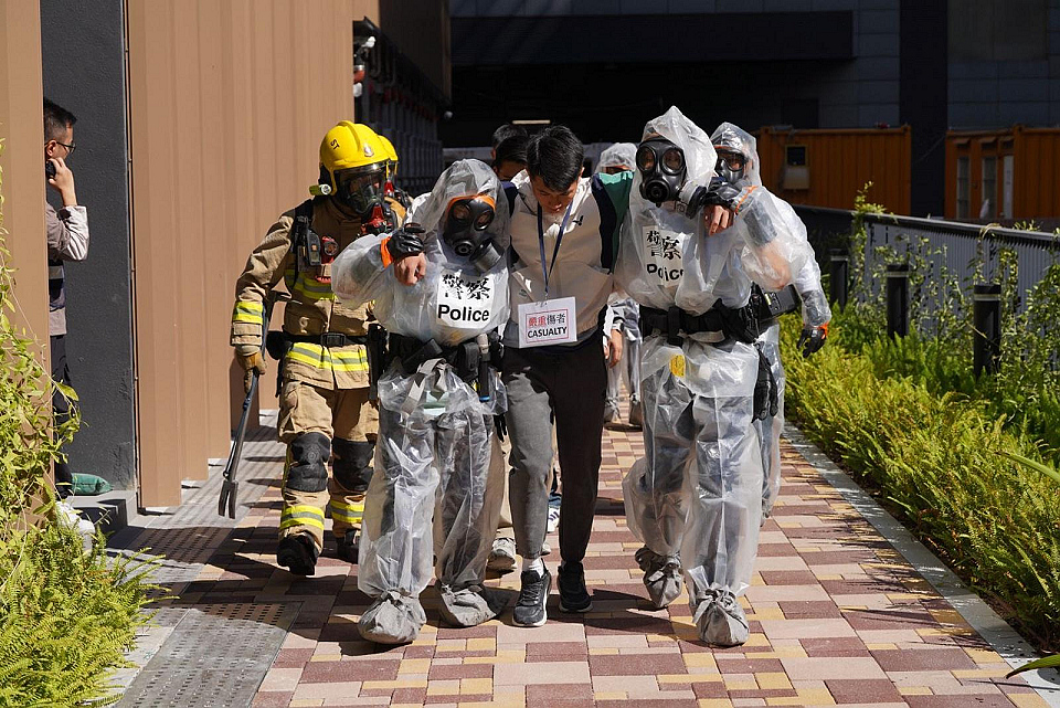 科學園化生輻核事件演習 跨部門100人參與