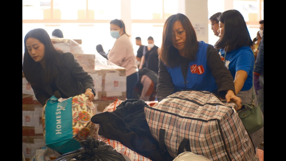 救世軍支援大埔災民