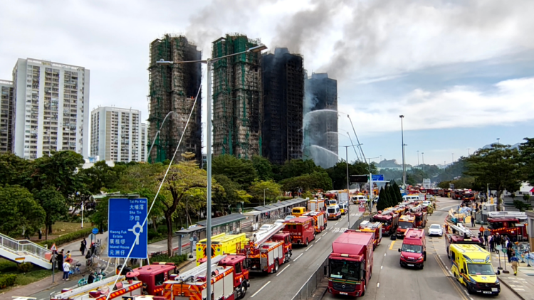 博愛醫院董事局：啟動緊急援助金及措施 支援大埔宏福苑受災居⺠