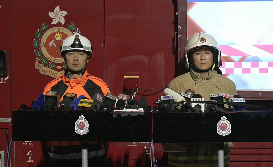 大埔宏福苑五級火死亡人數增至94人 爆破救援預計今早完成