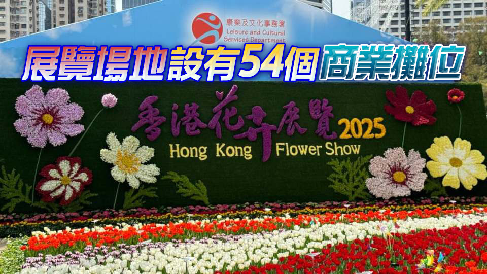 香港花展3月20日至29日維園舉行 攤位12月17日公開競投