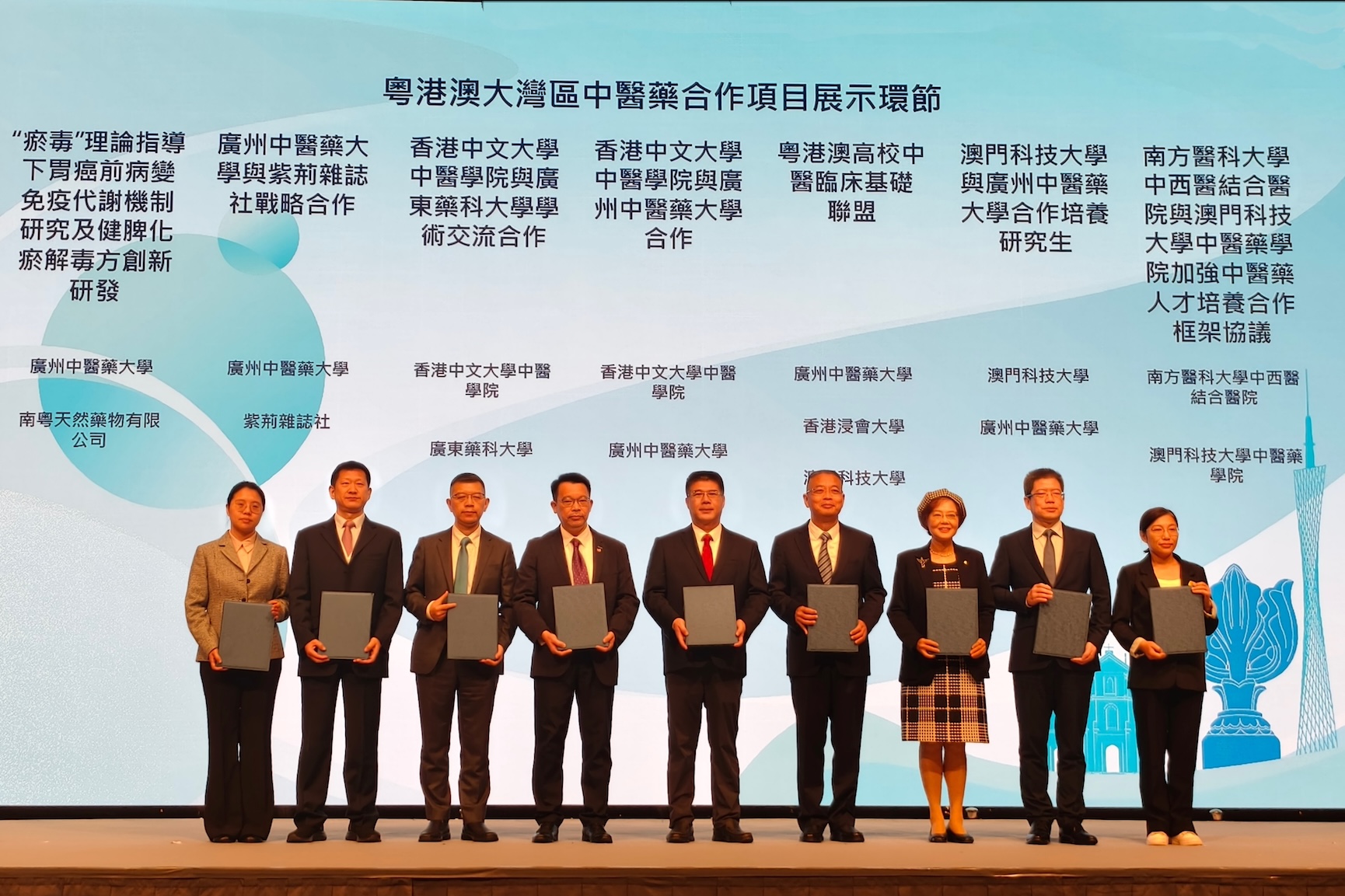 築牢大灣區中醫藥合作樞紐「大廣中醫」系統完成19項跨區域合作項目簽約
