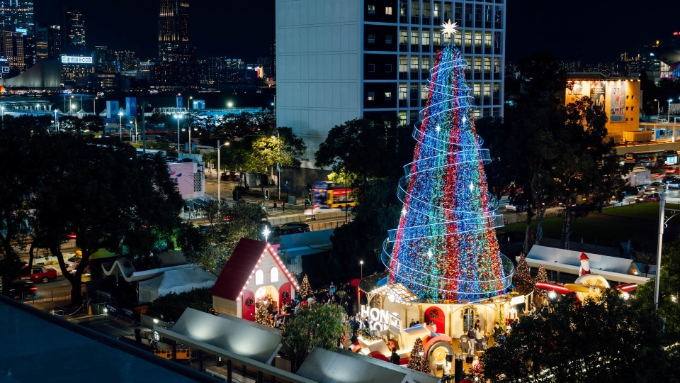  旅發局：「冬日小鎮．中環」今日起重開 希望送上平安祝福