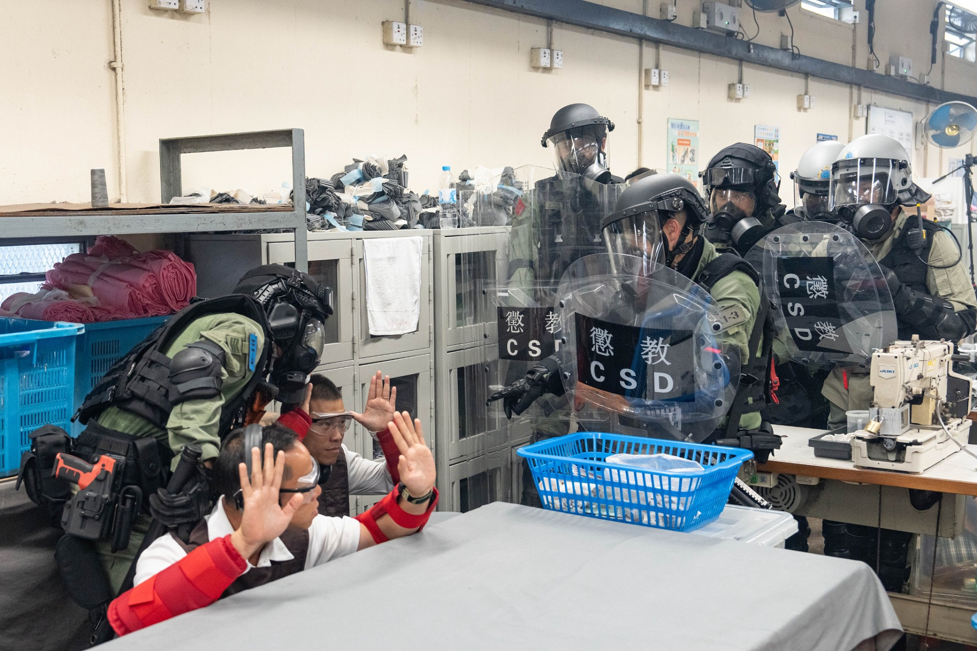 懲教署「和諧二十四號」應變演習 測試突發事件應變能力