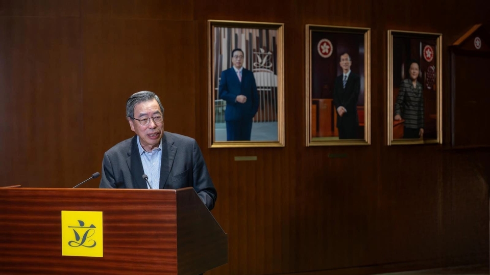 梁君彥：感謝習近平主席充分肯定特區政府工作 立法會繼續支持特區政府依法施政