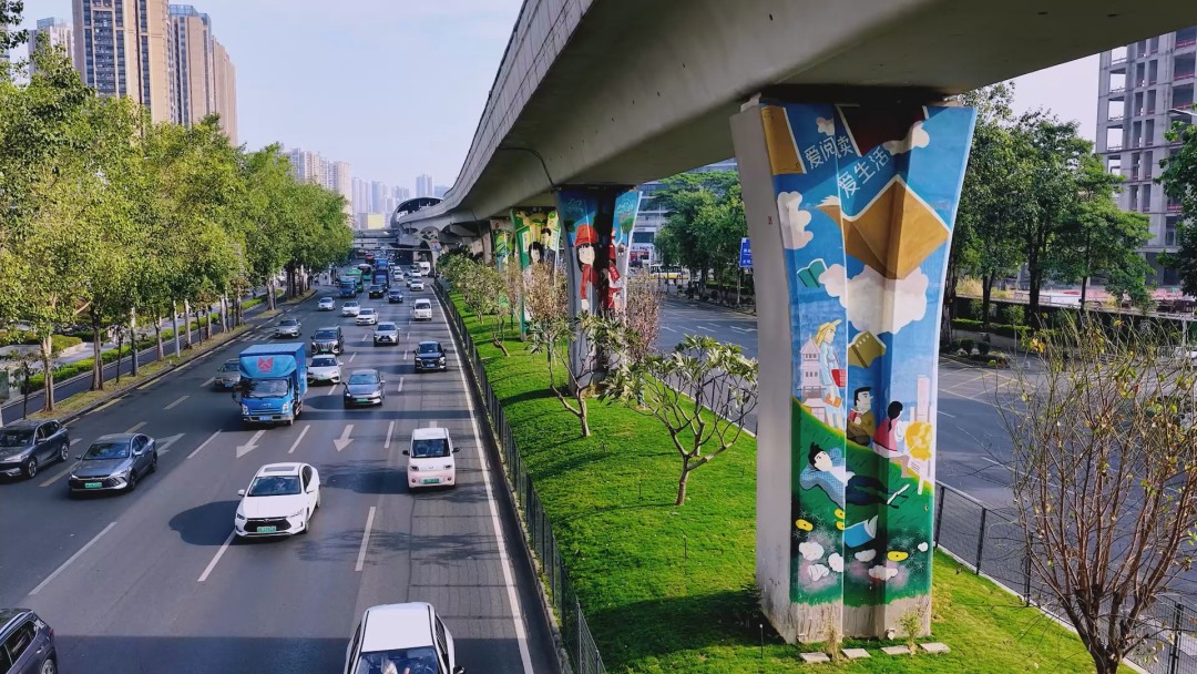 深圳龍崗大道煥新顏！龍城有條顏值生態雙在線的綠美大道