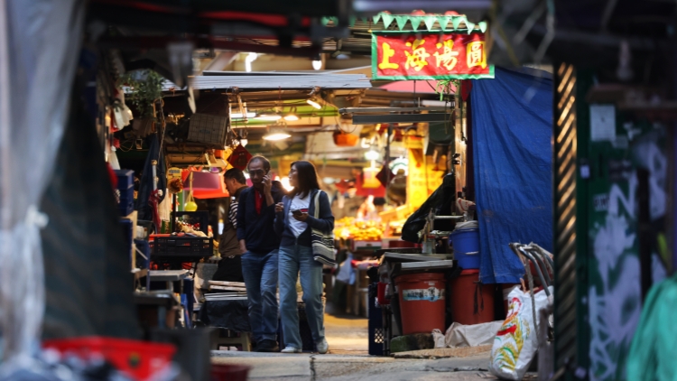圖片新聞｜冬至來臨 市民購買過節食材