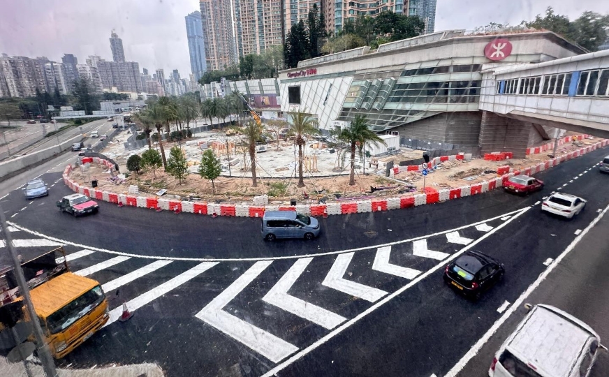 鄭泳舜視察中九龍繞道：交通大致暢順 建議政府開設更多公共交通線路